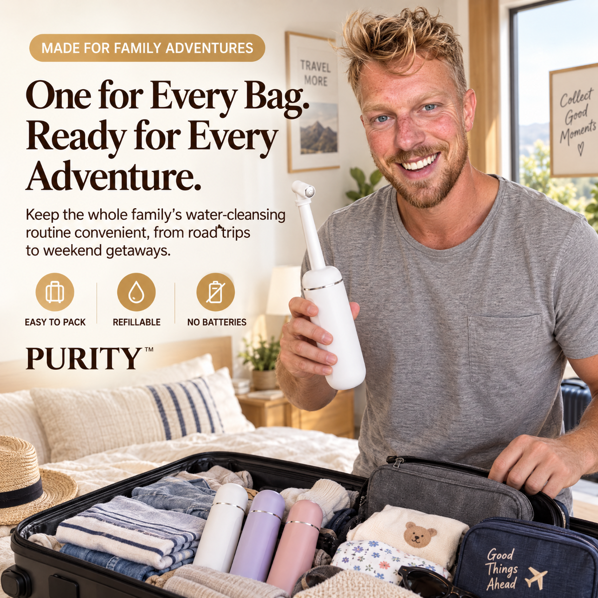 Purity™ Portable Bidet – Feel Fresh Anywhere