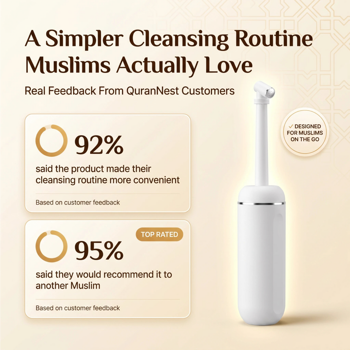 Purity™ Portable Bidet – Feel Fresh Anywhere