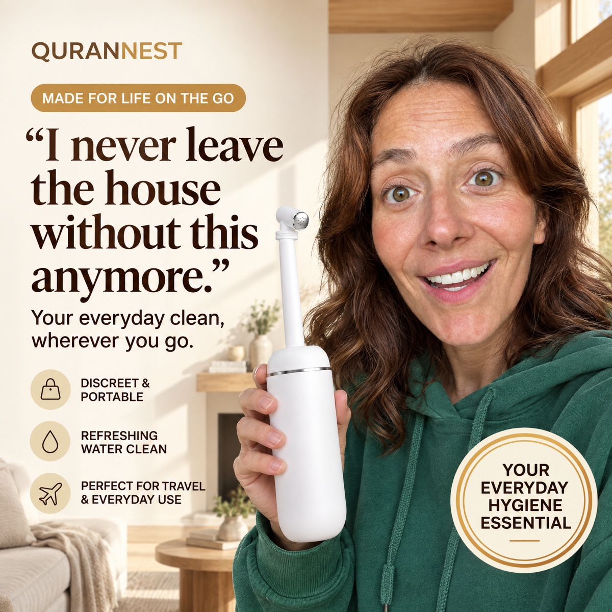 Purity™ Portable Bidet – Feel Fresh Anywhere