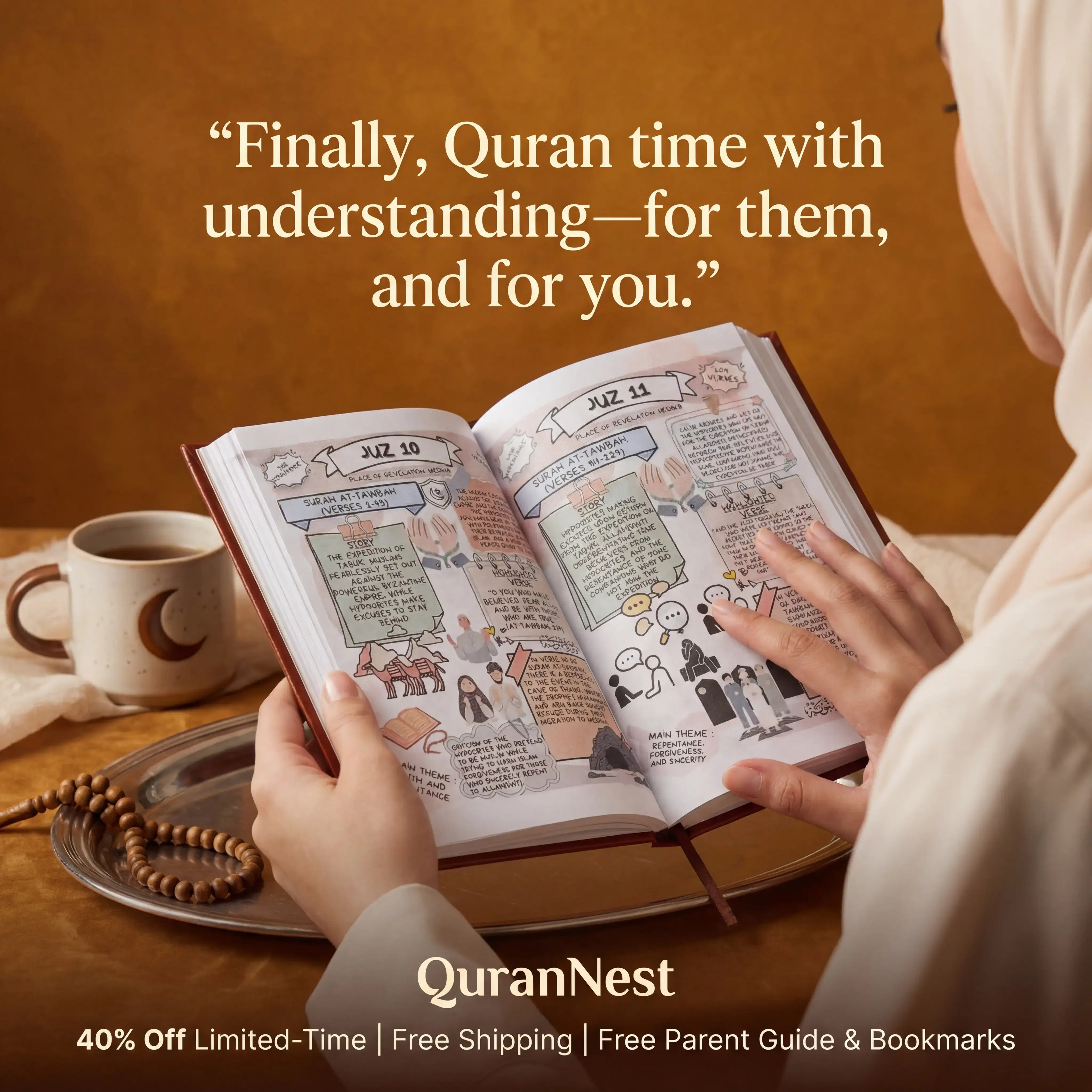 Quran Made Simple Guide Premium Books for Expanding Mind & Knowledge Horizons Personal Growth & Knowledge Expansion Notebook