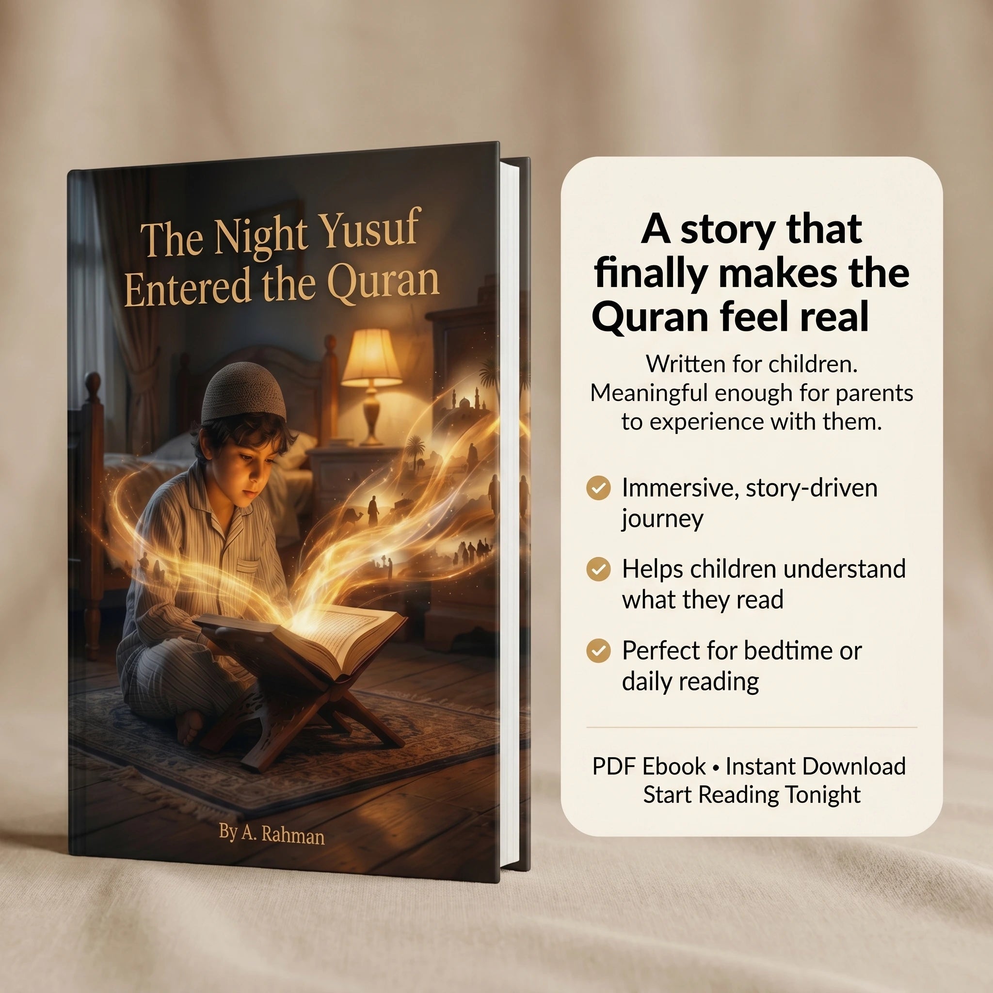 The Night Yusuf Entered the Quran (Immersive Digital Story Book)