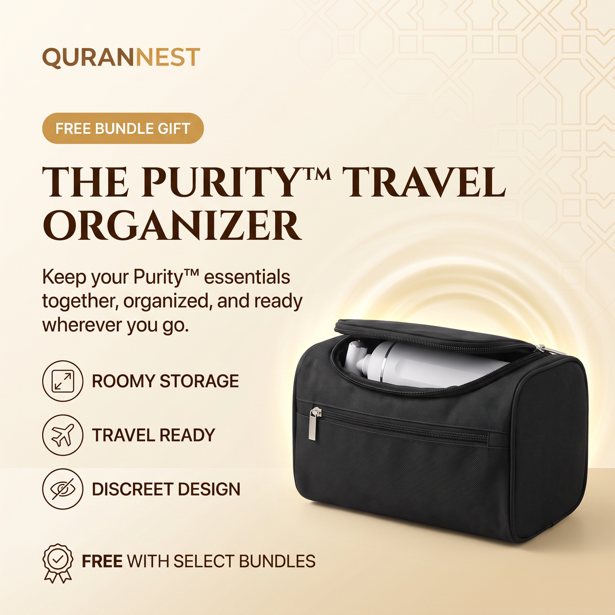 Men's Portable Waterproof Portable Travel Storage Organizer
